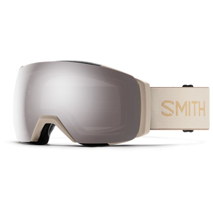 Smith Masque de Ski I/O Mag XL Birch Chromapop Sun Platinum Mirror + Chromapop Storm Rose Flash Présentation