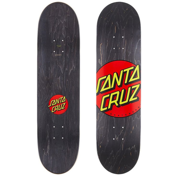 Santa Cruz Skate Planche de Skateboard Santa Cruz Classic Dot - 8.25" - Sans Profil
