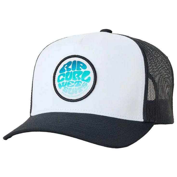 Rip Curl Casquettes Wetsuit Icon Trucker Black White Présentation