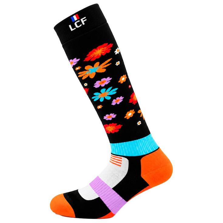 La Chaussette de France Chaussettes de ski Nt Sportstyle Flowers 