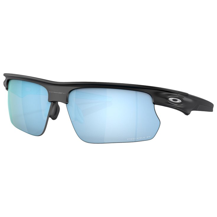 Oakley Lunettes de soleil Bisphaera Matte Black Prizm Deep Water Polarized Présentation