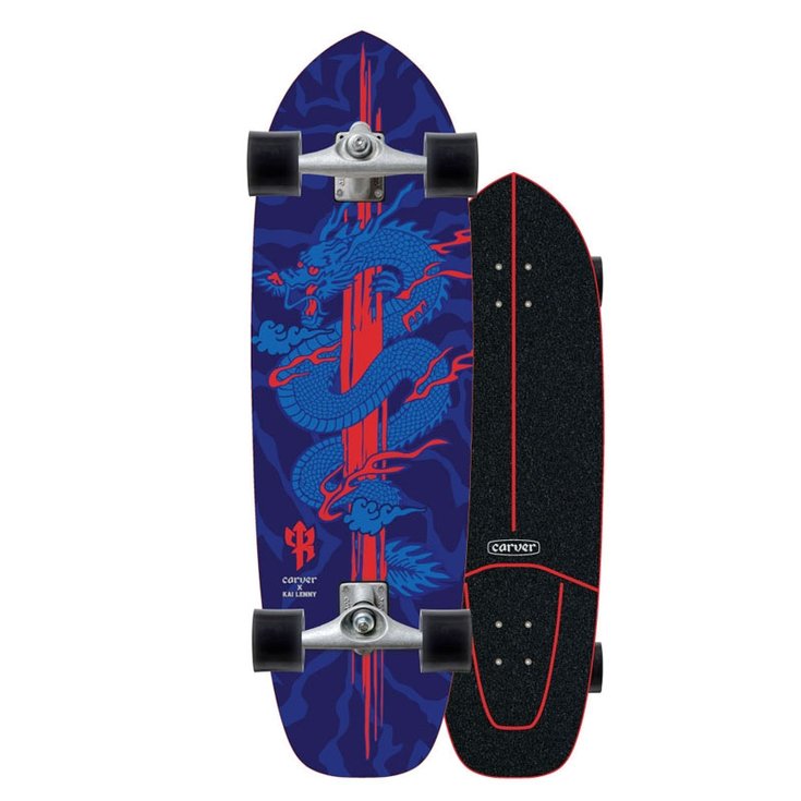 Carver Skateboards Skate Carver Skateboards Kai Lenny Dragon 34" CX - Sans Côté