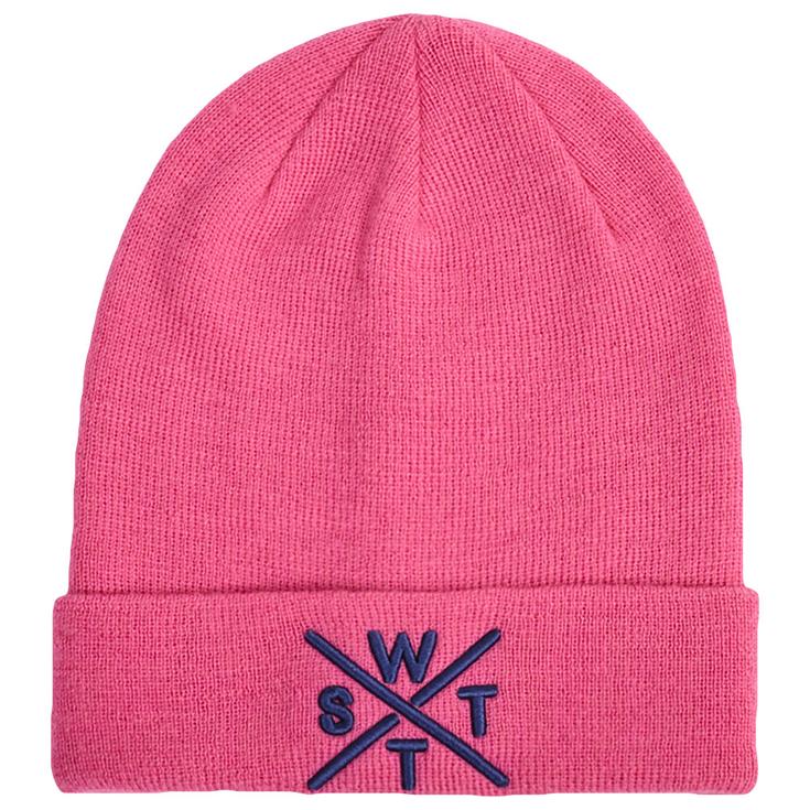 Watts Bonnet Piano Cuffed Beanie Junior Hot Pink Présentation