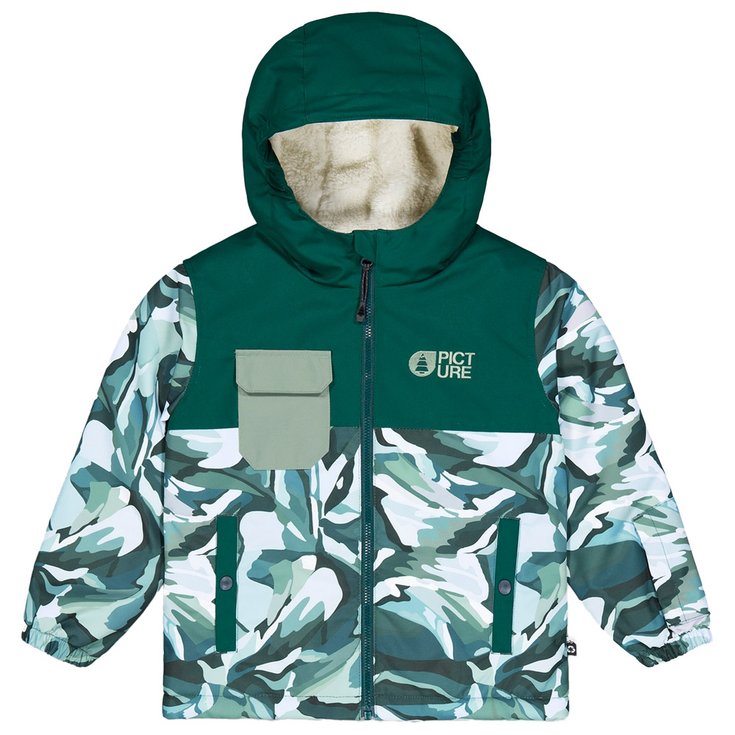 Picture Blouson Ski Snowy Printed Toddler Ponderosa Pine Peppup Présentation