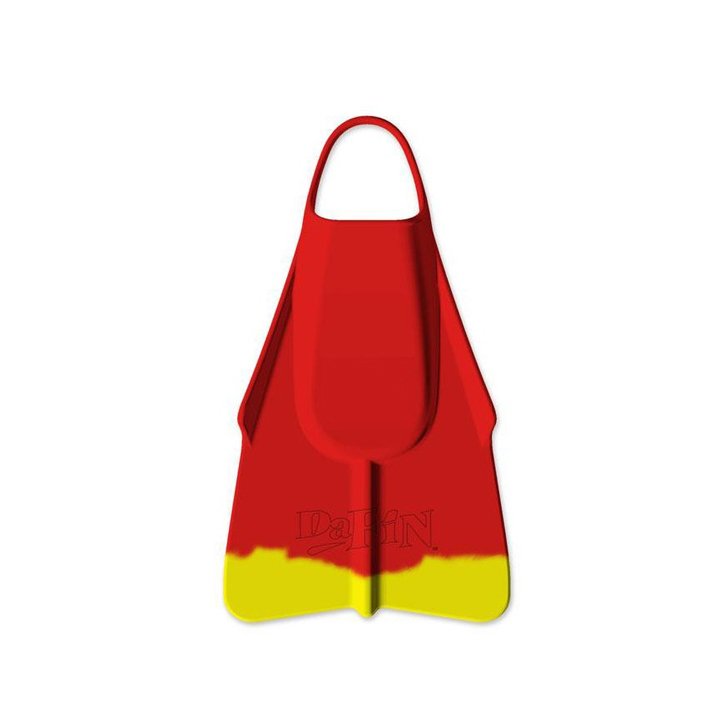 Dafin Palmes Bodyboard Original Red / Yellow Lifeguards Face