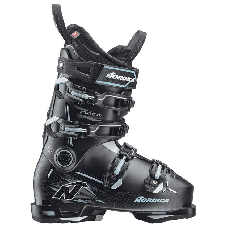 Nordica Chaussures de Ski Pro Machine 3 95 W Gw Black Light Blue White Présentation