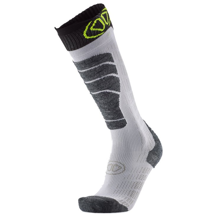 Sidas Chaussettes Ski Comfort Blanc Noir Présentation