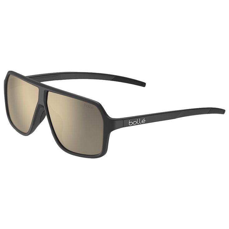 Bollé Lunettes de soleil Prime Black Matte Tns Gold Présentation