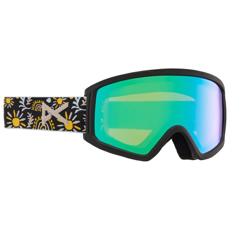 Anon Masque de Ski Tracker 2.0 Magical Green Amber Présentation
