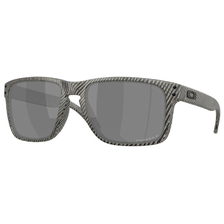 Oakley Lunettes de soleil Holbrook XL Matte Grey Ink Fingerprint Prizm Black Polarized Présentation