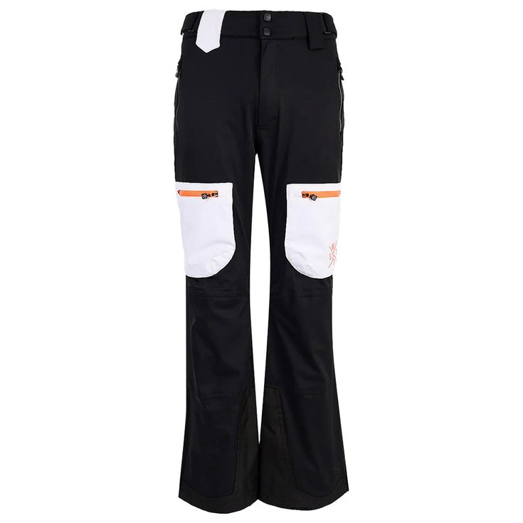 Watts Pantalon Ski Jib Mix White Black Présentation