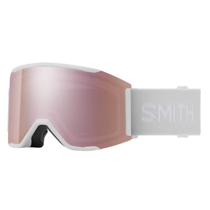 Smith Masque de Ski Squad S White Vapor Chromapop Photochromic Rose Flash Présentation