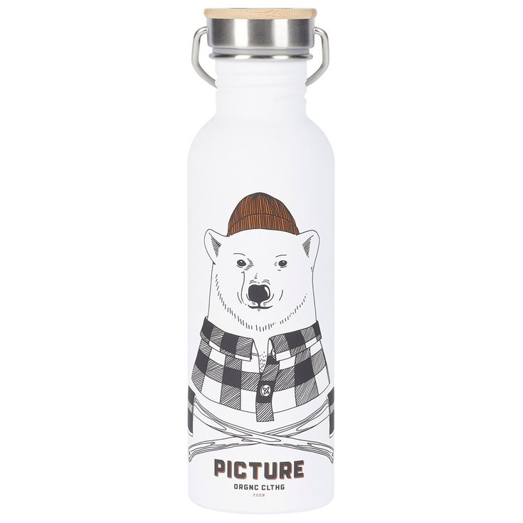 Picture Gourde Hampton Bottle 0.75L White Bear Présentation