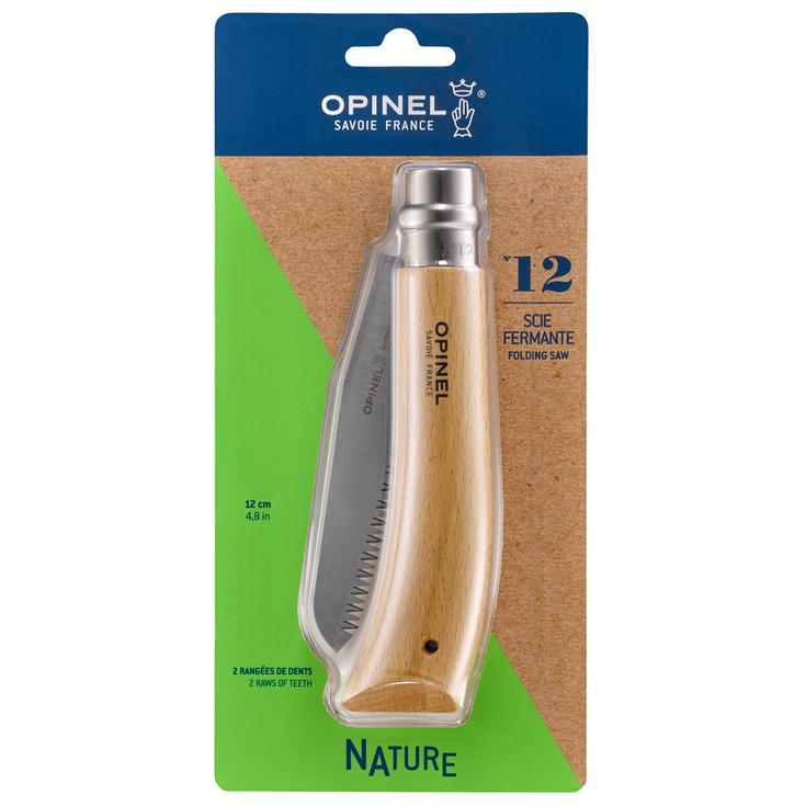 Opinel Scie à chaîne N°12 Scie Blister Hêtre Présentation