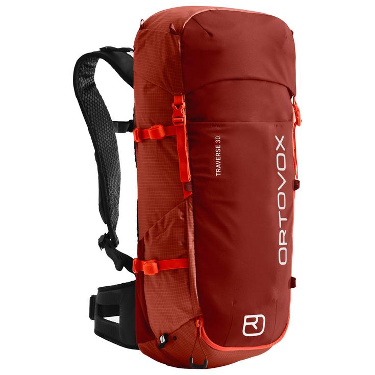 Ortovox Sac à dos Traverse 30 Hot Orange Présentation