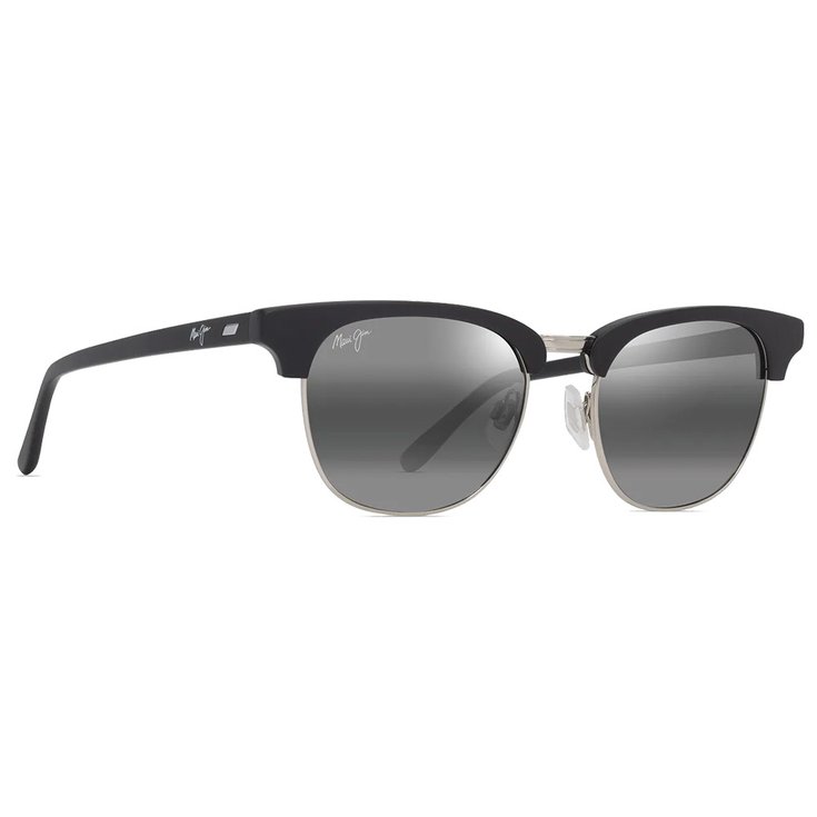 Maui Jim Lunettes de soleil Holomua Matte Black Neutral Grey Mineral Superthin Présentation