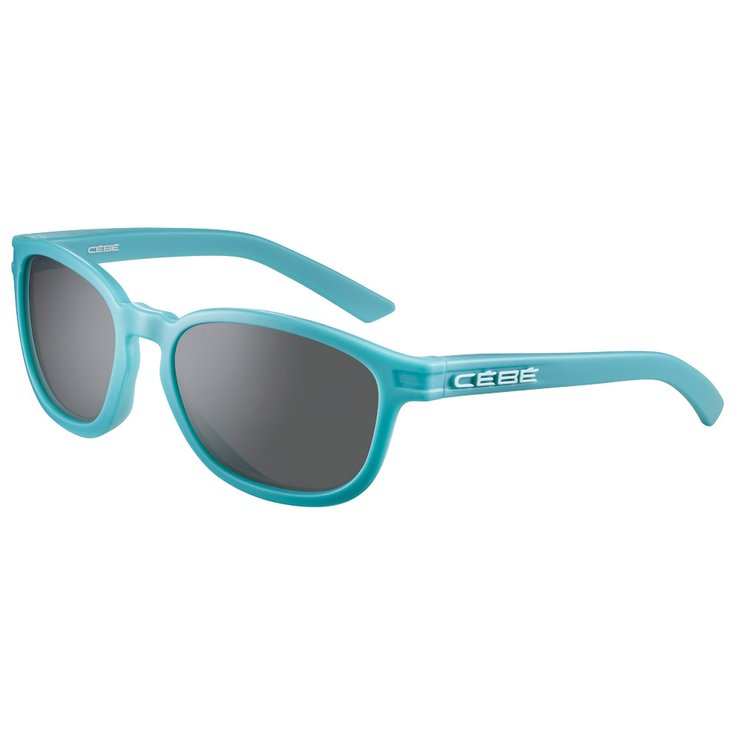 Cebe Lunettes de soleil Oreste Turquoise Tonic Matte Zone Blue Light Grey Présentation