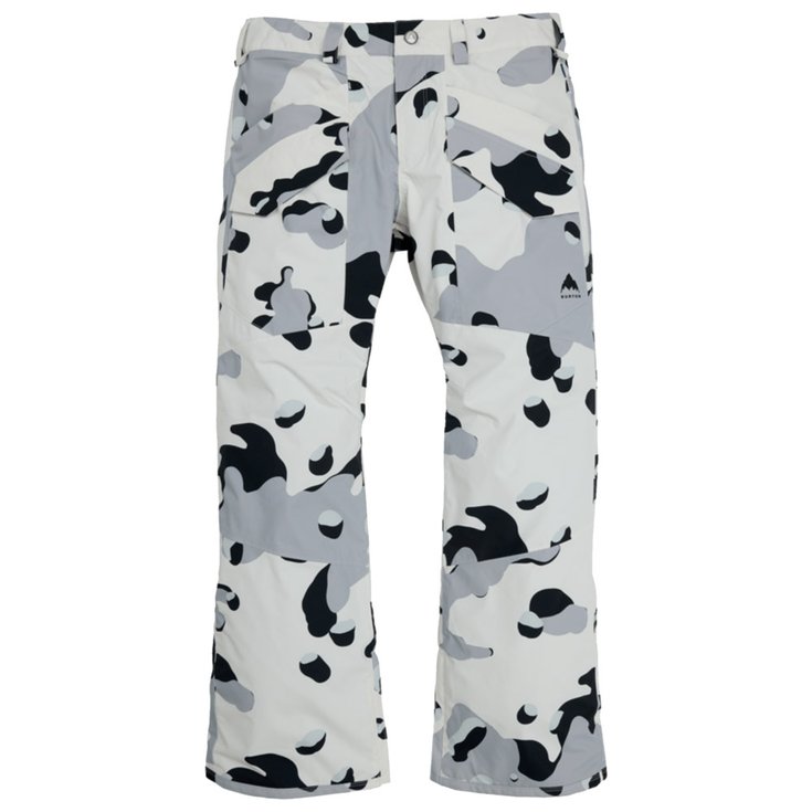 Burton Pantalon Ski Covert 2.0 Insulated Pant Stout White Cookie Camo Présentation