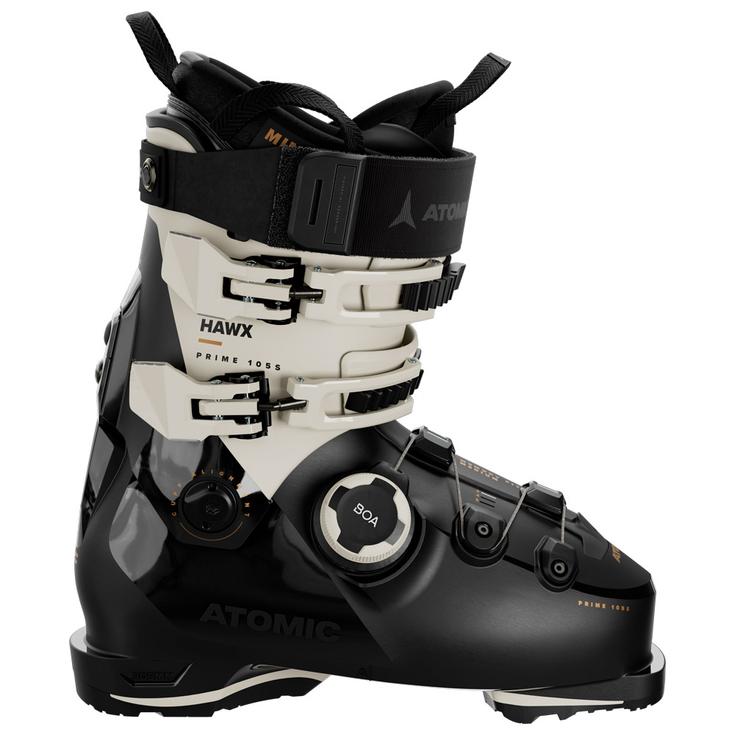 Atomic Chaussures de Ski Hawx Prime 105 S Boa W Black Stone Gold Devant