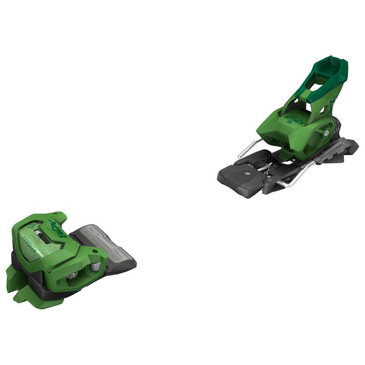 Tyrolia Fix Ski Attack 14 Gw Br.95 Green Présentation