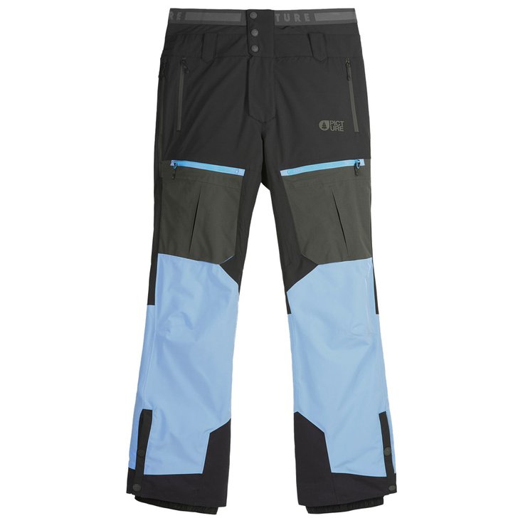 Picture Pantalon Ski Naikoon Pant Allure Blue Black Présentation