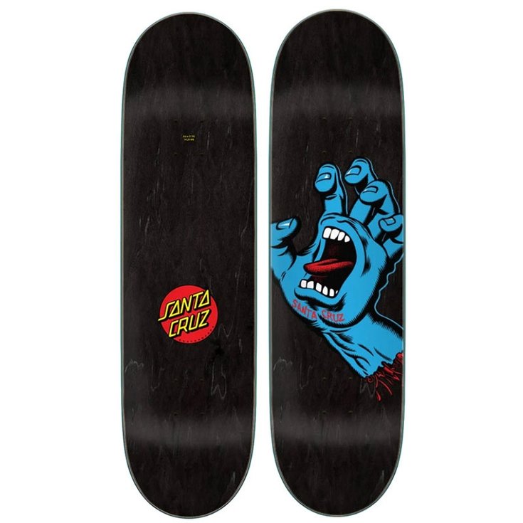 Santa Cruz Skate Planche de Skateboard Santa Cruz Screaming Hand - 8.60" - Sans Dos
