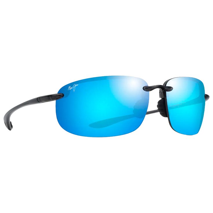 Maui Jim Lunettes de soleil Ho'okipa Xlarge Gris Translucide Blue Hawaii MauiPure Présentation