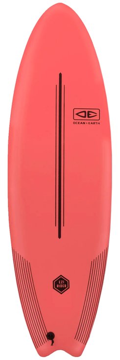 Ocean And Earth Board de Surf Softboard Ezi-Rider Coral Profil