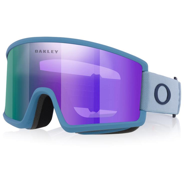 Oakley Masque de Ski Target Line M Stonewash Violet Iridium Présentation