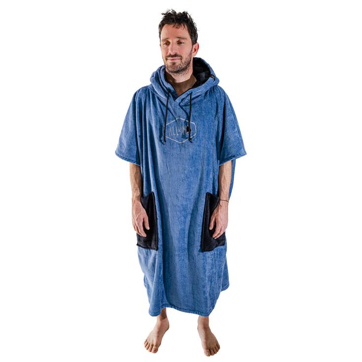 All-In Poncho Surf V-Poncho Flash Big Blue Présentation