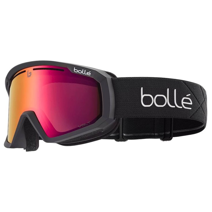 Bolle Masque de Ski Y7 Otg Black Matte Volt Ruby Présentation