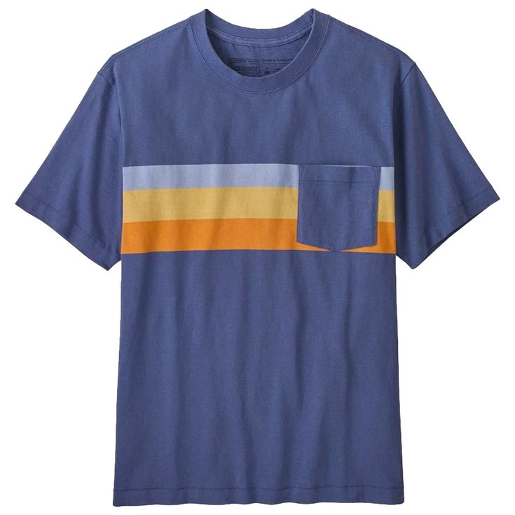 Patagonia Tee-shirt Cotton in Conversion Midweight Pocket Tee Détail