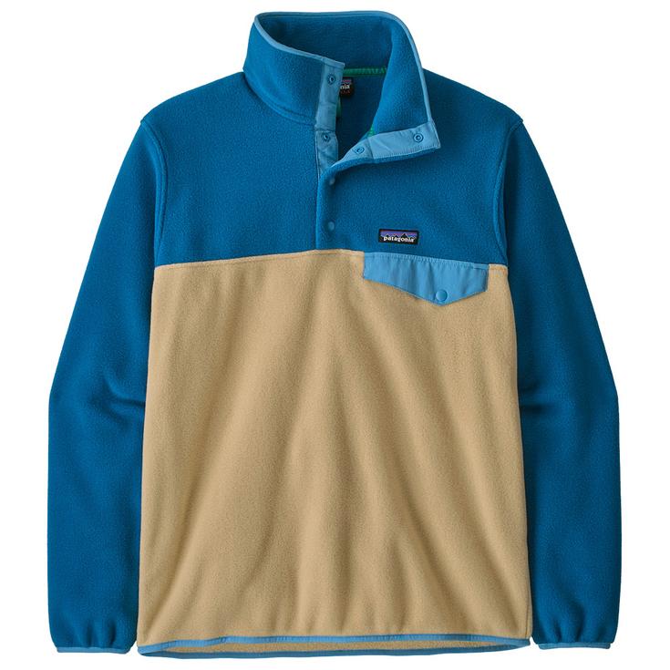 Patagonia Polaire Lightweight Synchilla Snap-T Nautilus Tan Présentation