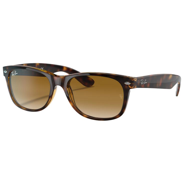 Ray Ban Lunettes de soleil RB2132 New Wayfarer Classic Polished Havana Light Gradient Light Brown Présentation