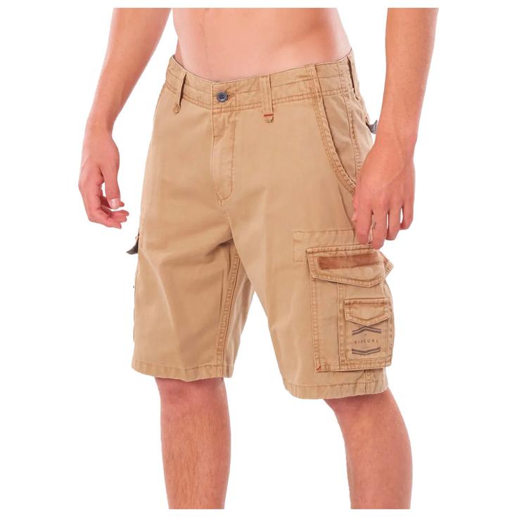 Rip Curl Short Trail Cargo Walkshort Khaki Présentation