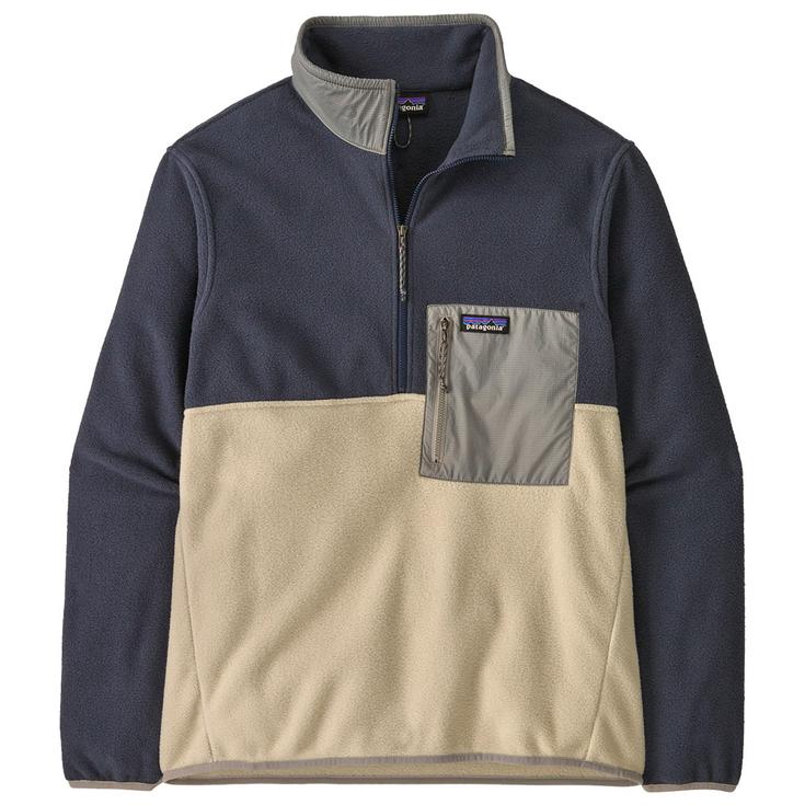 Patagonia Polaire M's Microdini 1/2 Zip Pullover Pelican Présentation