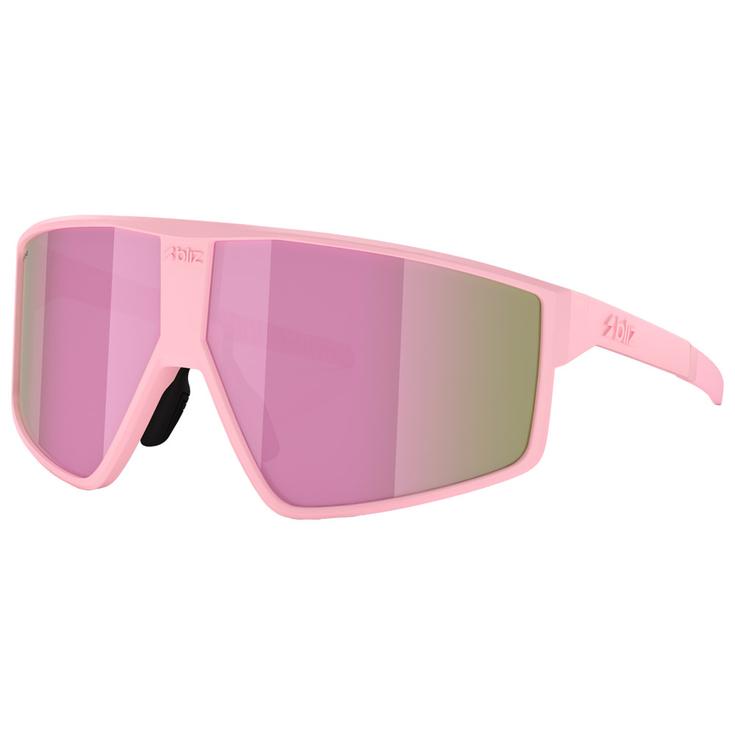 Bliz Lunettes de soleil P002 Matt Blue Grey Blue Mirror Matte Powder Pink Brown Rosé Multi Présentation