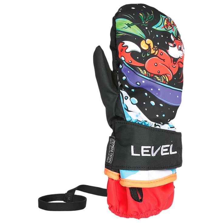 Level Moufles Animal Mitt Pk Noir Présentation