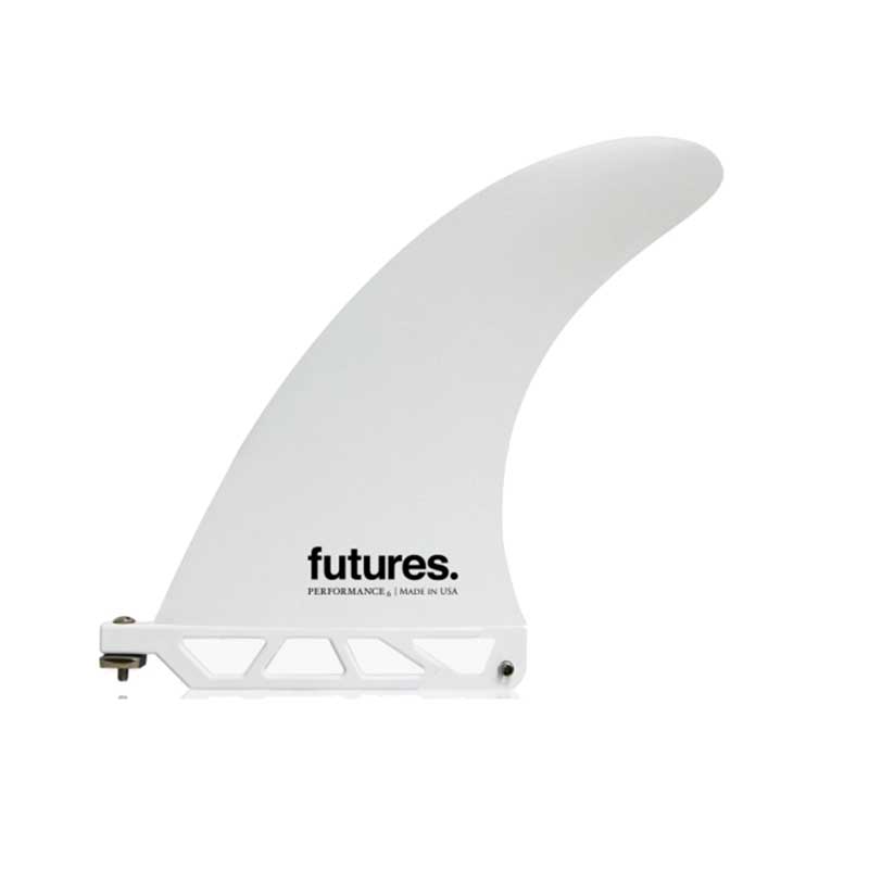 Futures Fins Ailerons Longboard - Dérive Single/Longboard Performance 8" Thermotech Profil