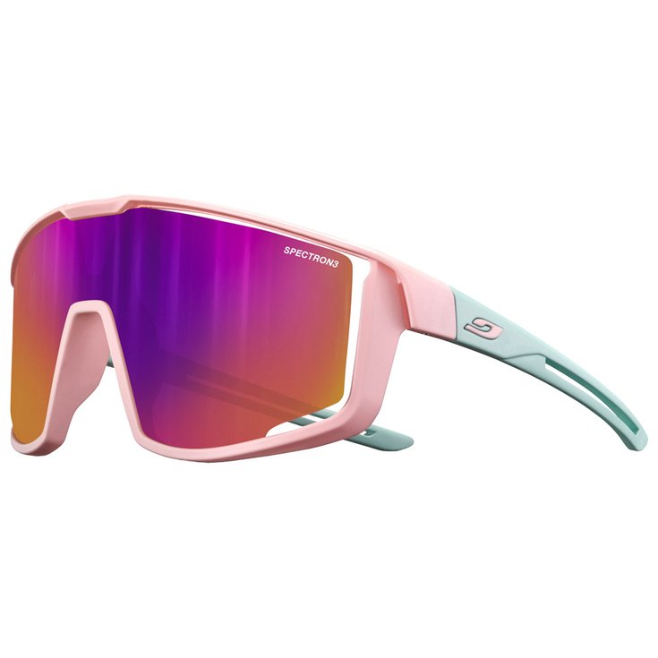 Julbo Lunettes de soleil Fury S Mat Rose Pastel Bleu Pastel Spectron 3 Présentation