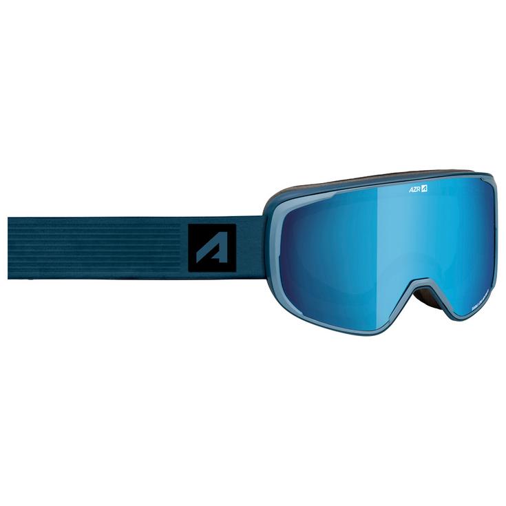 AZR Masque de Ski Snow Otg Bleu Mat Ice Blue Multicouche Présentation