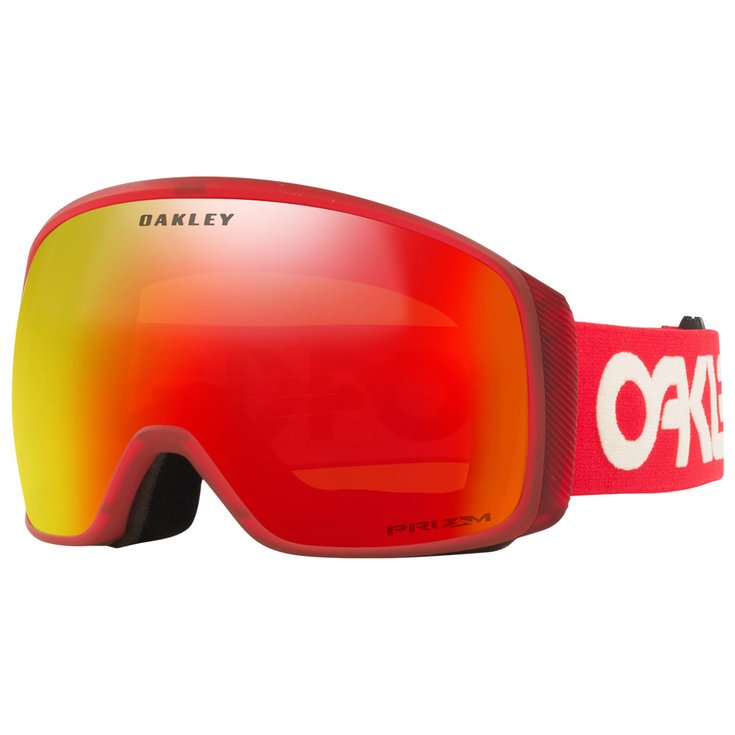 Oakley Masque de Ski Flight Tracker L Redline Prizm Snow Torch Présentation