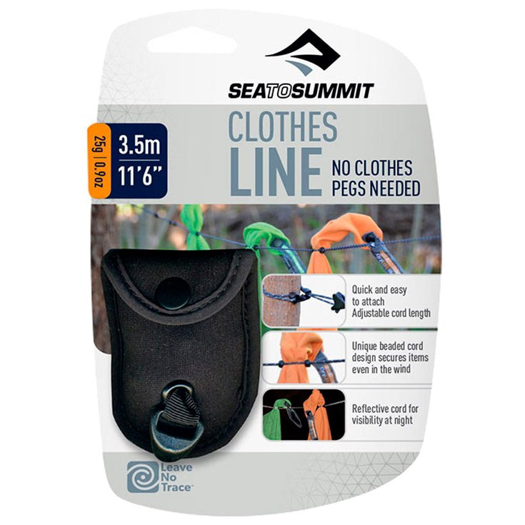 Sea To Summit Corde à linge Clothesline Black Présentation