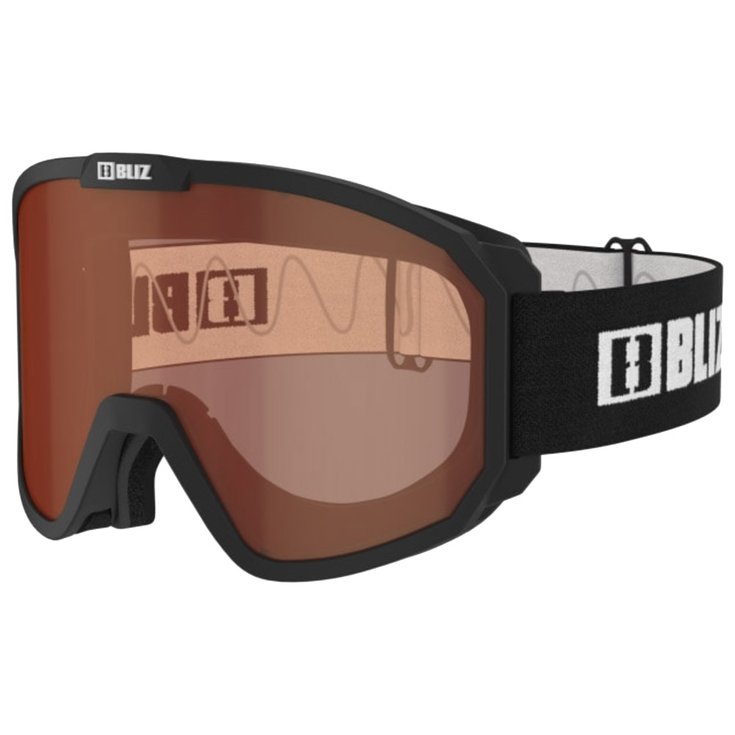 Bliz Masque de Ski Rave Jr Matt Black Orange Présentation