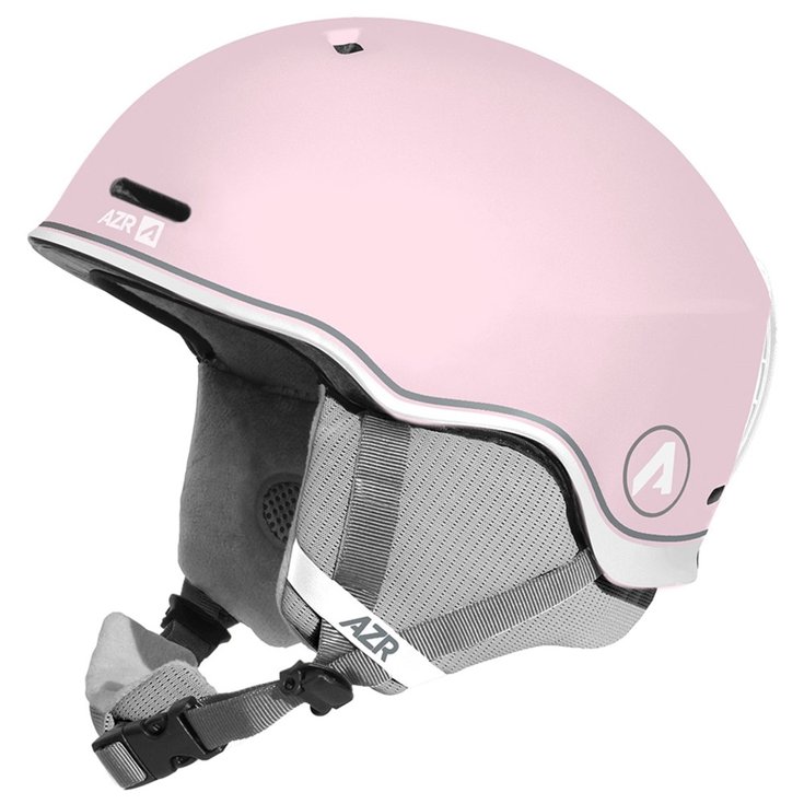AZR Casque Nevada Mat Rose Pale Présentation