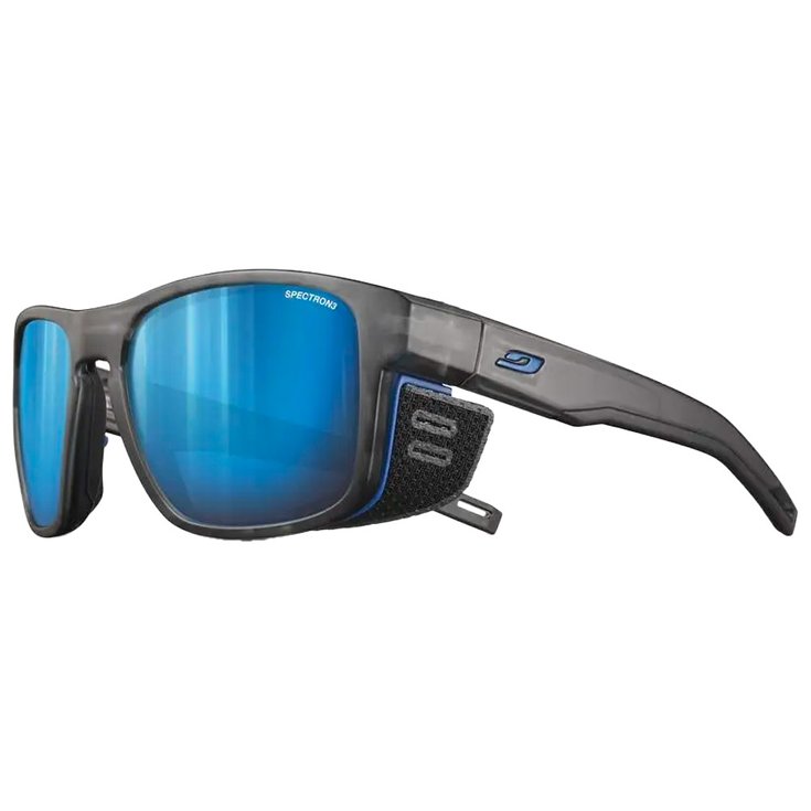 Julbo Lunettes de soleil Shield M Mat Gris Translucide Bleu Spectron 3 