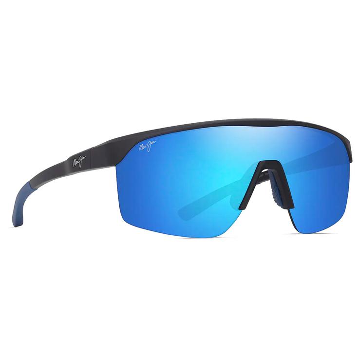 Maui Jim Lunettes de soleil Pāluna Matte Black Blue Hawaii MauiBrilliant Présentation