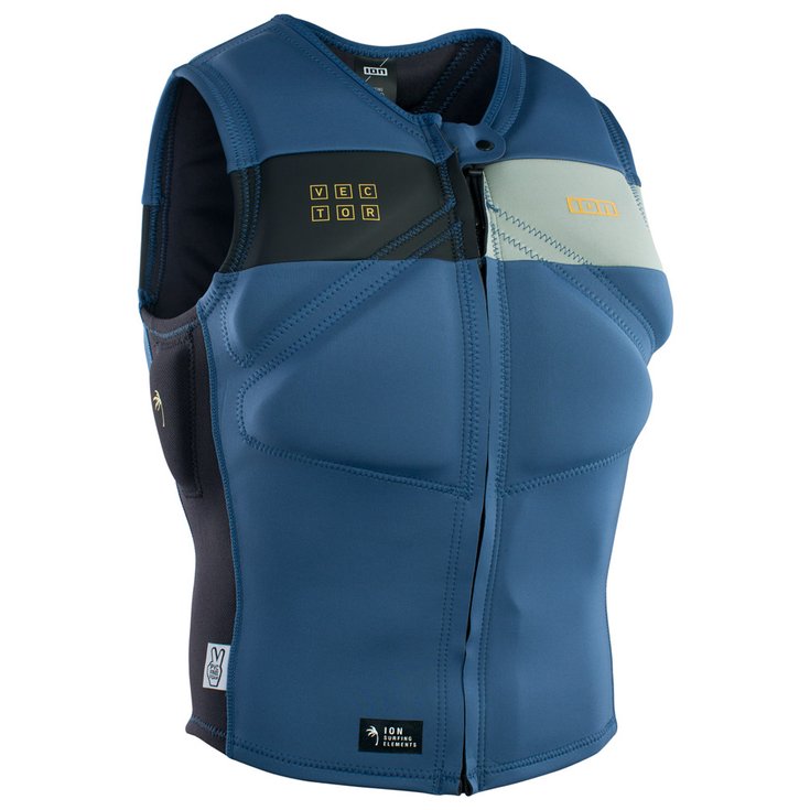 Ion Impact Vest Junior Vector AMP Cascade Blue Présentation