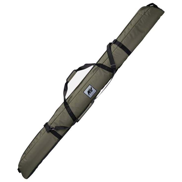 K2 Housse Ski Single Padded Ski Bag 175 Mlt Green Présentation