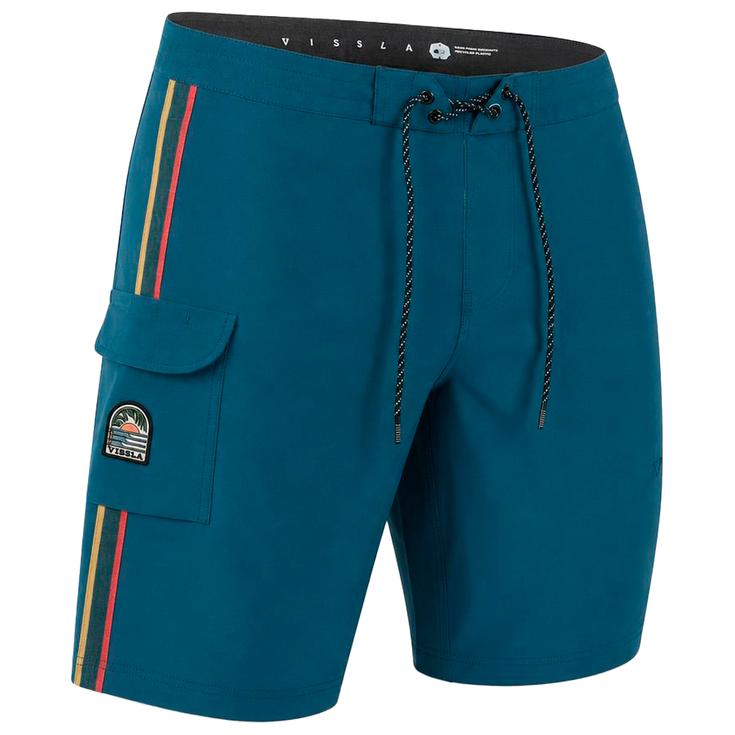 Vissla Boardshort Long Sets 21" Dark Denim Présentation